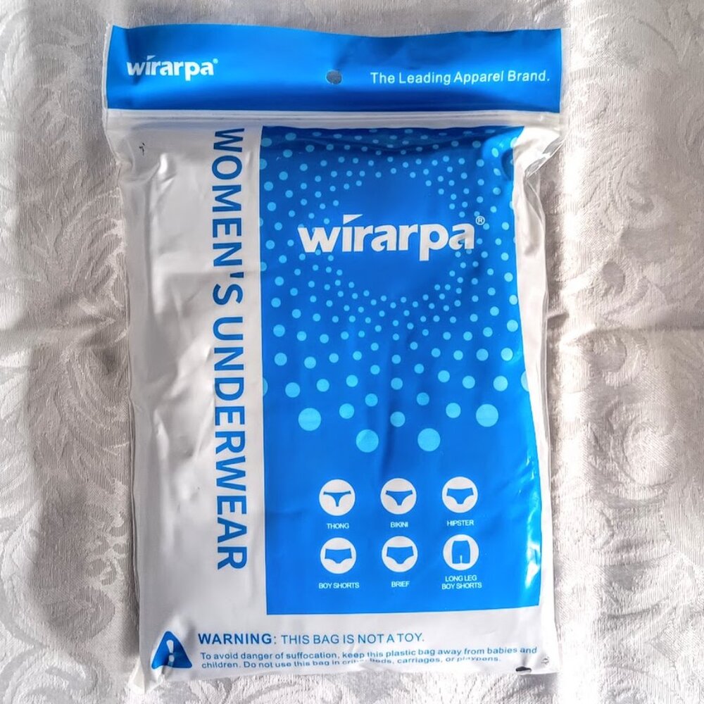 Wirarpa Women's Black Modal High Waist Briefs 4 Pack